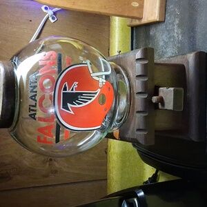 Atlanta Falcons Glass Jar with Logo